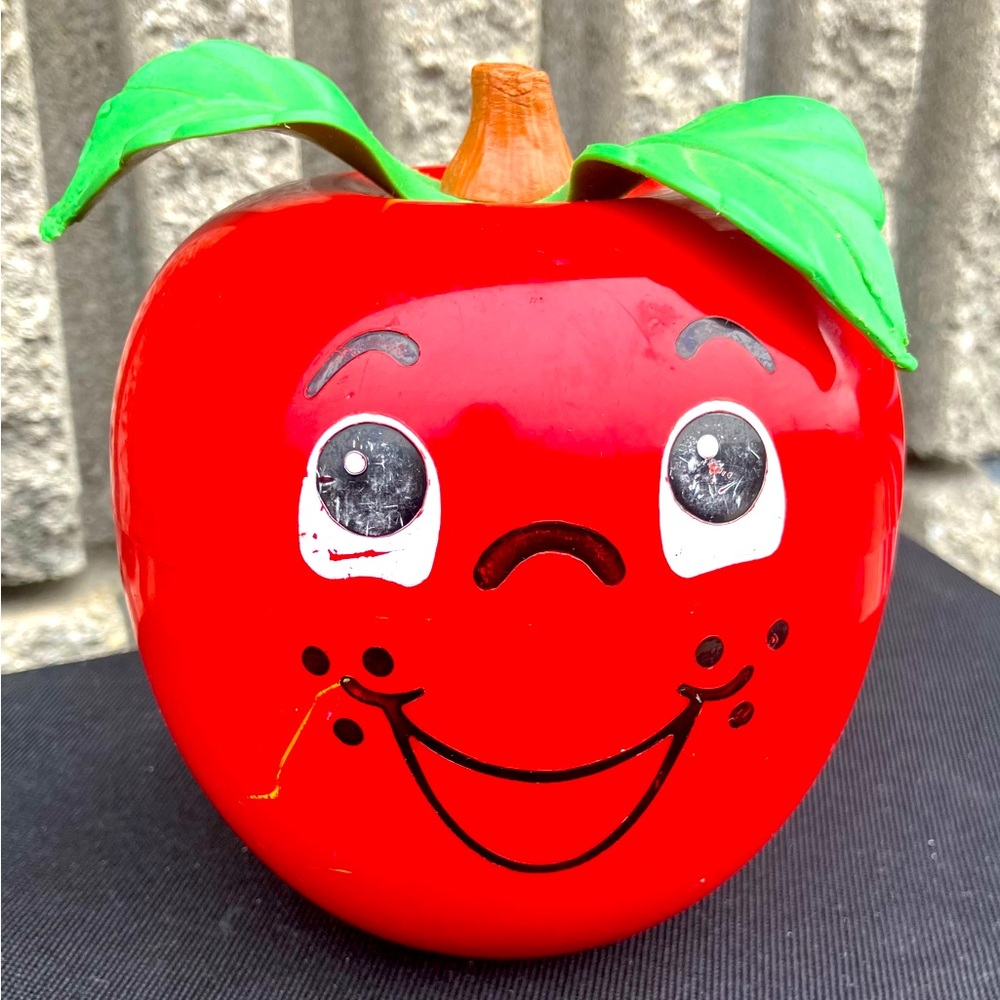 Vintage Fisher-Price Happy Apple Chime Toy